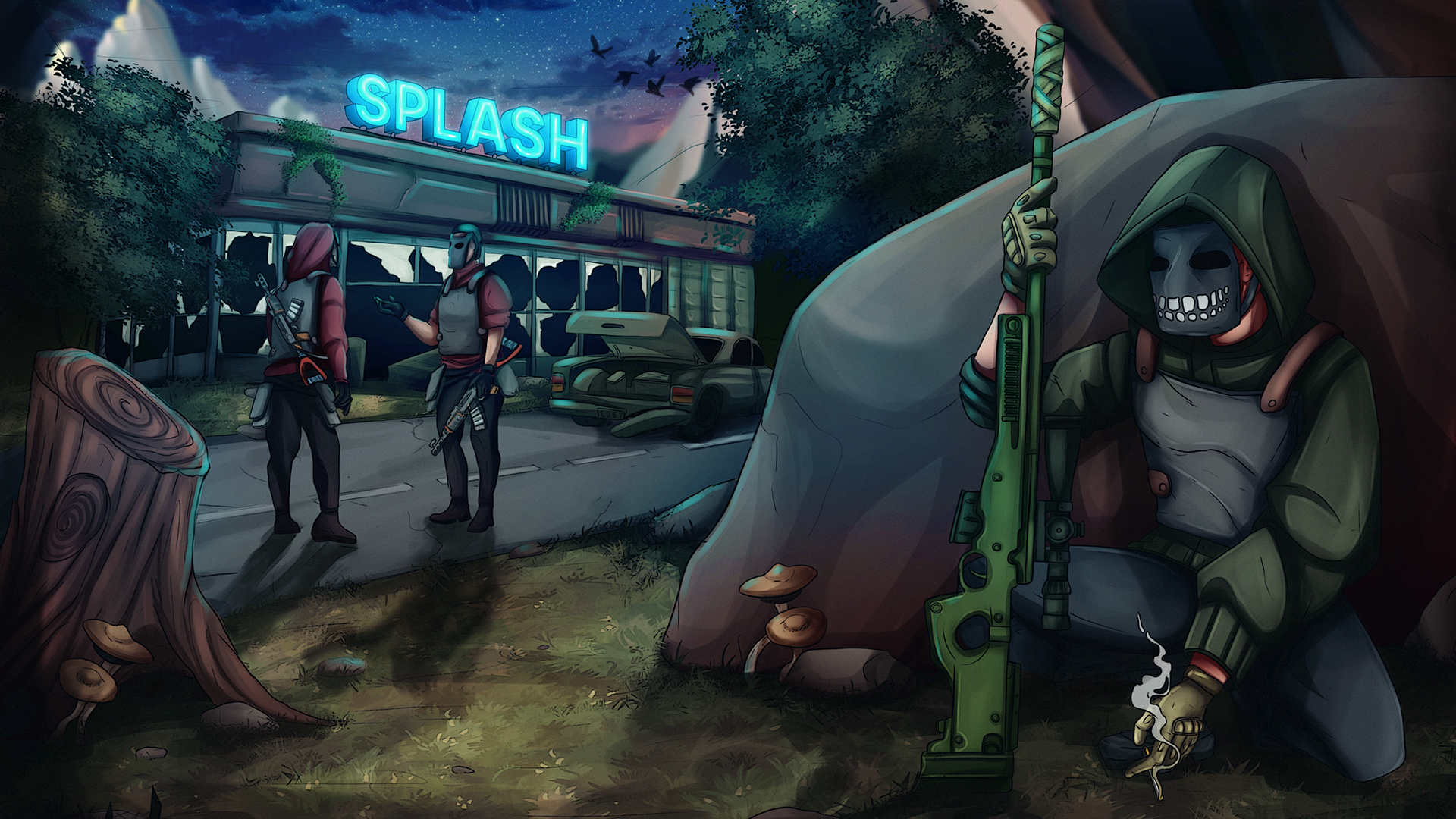 Splash Rust Hero